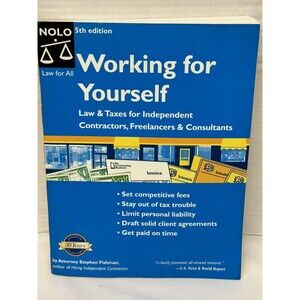 Nolo Working For Yourself Law & Taxes For Independent Contractors Freela…